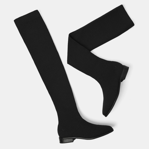 Vivaia Happer Square-Toe Over-the-Knee Boots Size 6 / 37 - Picture 6 of 10